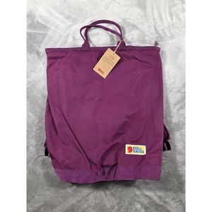NWT FjallRaven Vardag Totepack Backpack Tote Bag G-1000 20L Royal Purple 27240